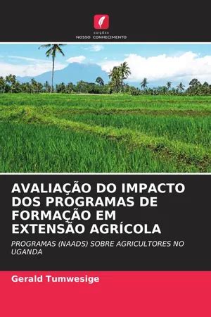 Pdf Avalia O Do Impacto Dos Programas De Forma O Em Extens O