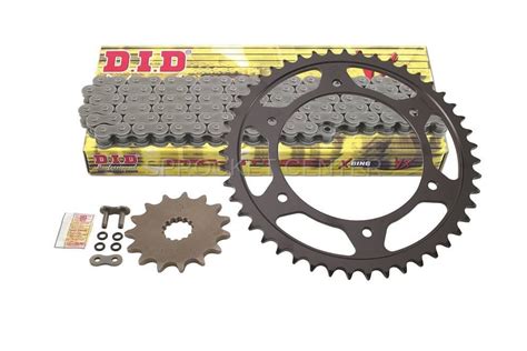 KAWASAKI KLR650 22 24 Steel Sprockets 520 Chain Kit