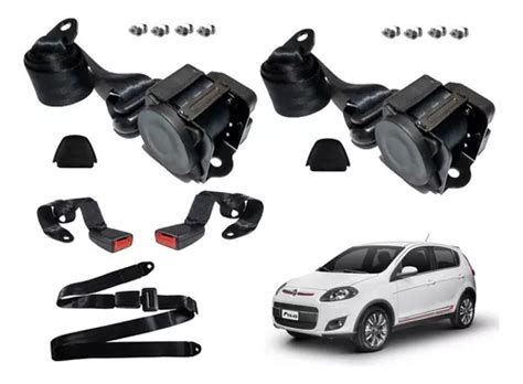 Kit Cinto Seguran A Fiat Uno Way Vivace Traseiro Retr Til