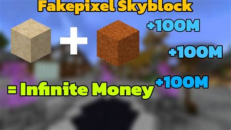 This Method Is Best To Do 1m10 Mins 😱 Fakepixel Skyblock Youtube