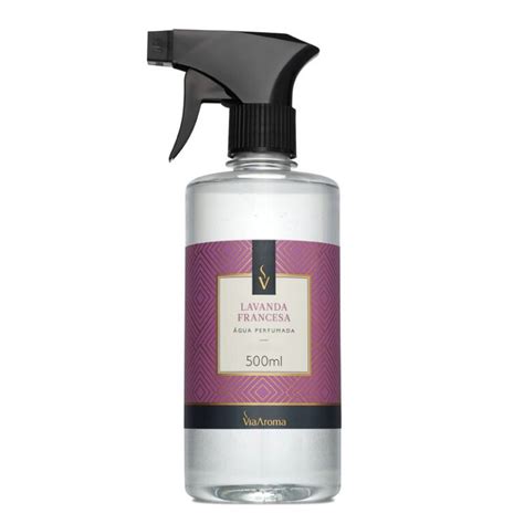 Água Perfumada Lavanda Francesa Via Aroma 500ml Shop Nenem