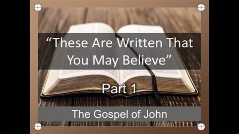 Gospel Of John Chapter Questions And Answers Chapter Gospe