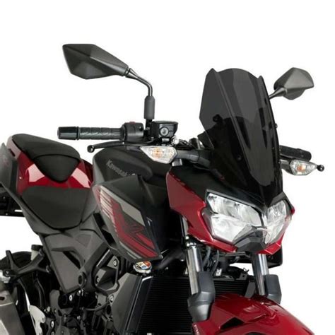 Pare Brise Puig NAKED NEW GENERATION 3548 Kawasaki Z400 Noir