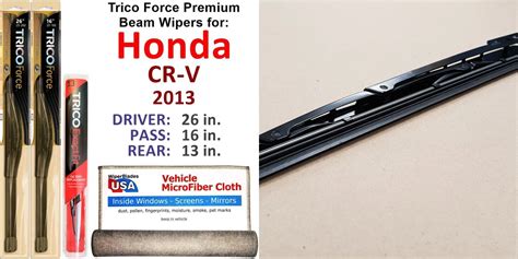 Honda Crv Wiper Blades Size And All Troubleshooting Best