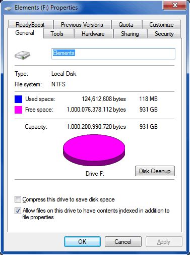 Filesystems Newly Formatted Ntfs External Hard Drive Already Has