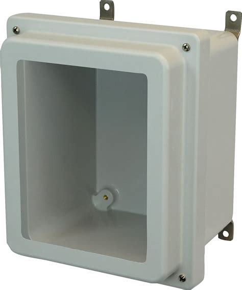 Allied Moulded Am Rw X X Nema X Fiberglass Enclosure With Raised