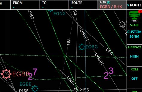 Select Charts From The Enroute Map Charts