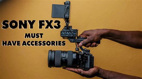 Sony Fx3 Fx30 Xlr Top Handle Must Have Accessories Youtube