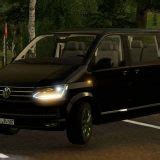 Volkswagen T Multivan V Fs Mod Farming Simulator Mod