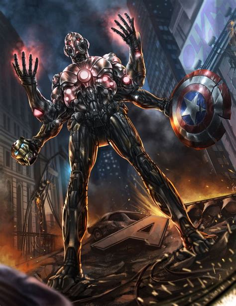 Ultron By Https Deviantart Oliverdking On Deviantart