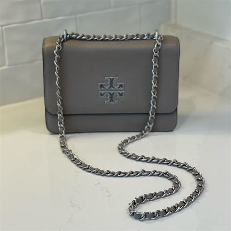 Tory Burch Poblano With Silver Hardware Britten Small Gem