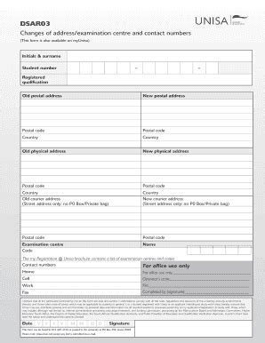 Form Za Unisa Dsar Fill Online Printable Fillable Blank