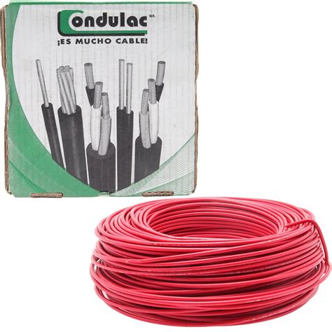 Cable Thw Ls Awg Rojo M Condulac The Home Depot M Xico