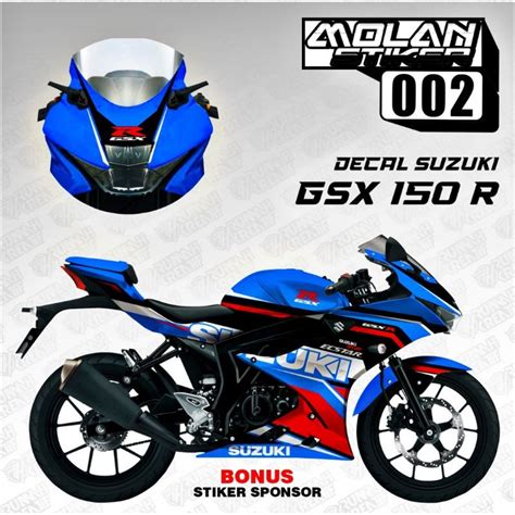 Fullbody Variation Striping Decal Sticker For Suzuki Gsx R Gsx