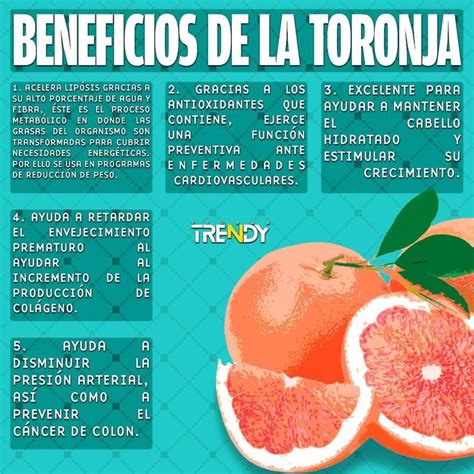 Descubre Los BENEFICIOS De La TORONJA Una Fruta Refrescante Y Llena De