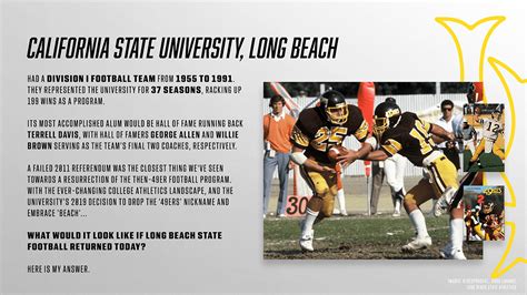 Long Beach State Football Uniform Concept Behance