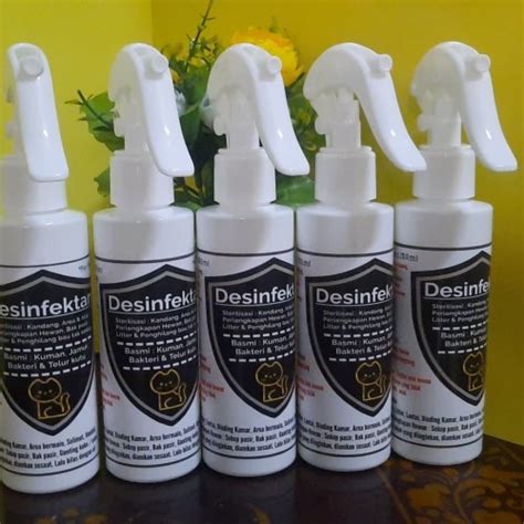 Jual Desinfektan Spray Ml Untuk Hewan Sterilisasi Alat Kandang