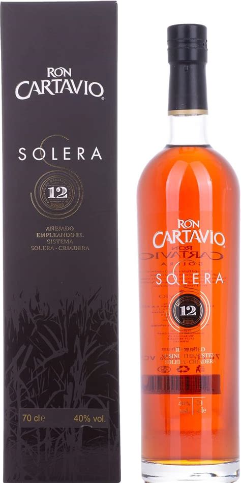 Ron Cartavio 12 Años Solera 40 Vol 0 7l in Giftbox Amazon es