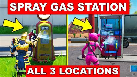 Spray Different Gas Stations All 3 Gas Station Locations Spray And