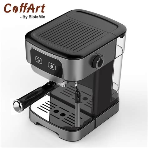 Machine à café expresso BioloMix 1200W 20 bars préchauffage