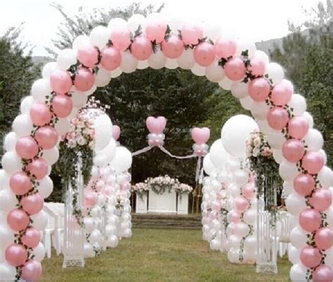 Bodas Todo Lo Que Necesitas Para Tener Una Boda Inolvidable Globos Decoracion Boda Arcos