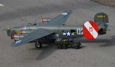 Giant Scale B-24 Liberator - Heavy Bomber Witchcraft ARF! - Model Airplane News