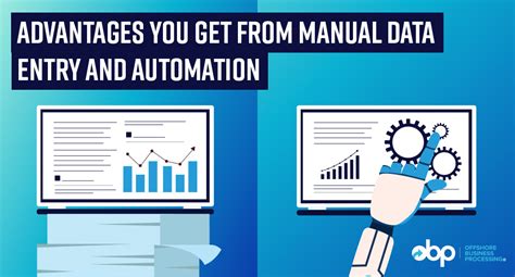 Advantages You Get From Manual Data Entry And Automation