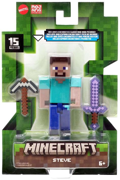 Minecraft 15th Anniversary Steve Action Figure