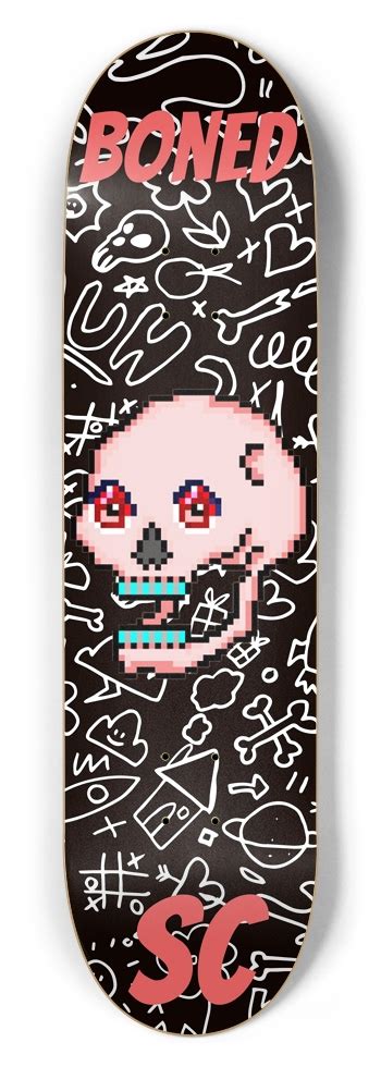 OG14 8-1/2 Skateboard Deck by Boned Skaters Club