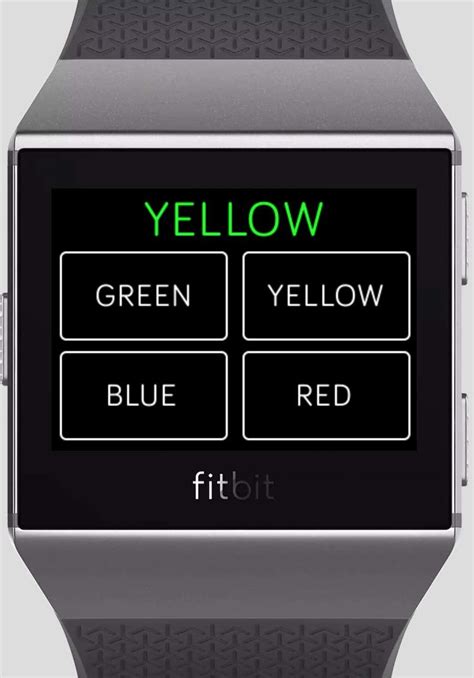 A Screenshot Of The Color Test Adapted From The Stroop Color Word Test Download Scientific Diagram