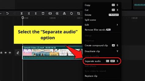 How To Extract Audio Separate Audio From Video In Capcut