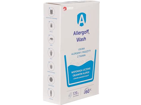 Allergoff Wash Plicuri Pentru Neutralizare Alergeni 6 Buc X 20 Ml