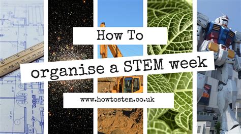 How To Organise a STEM Week - How to STEM