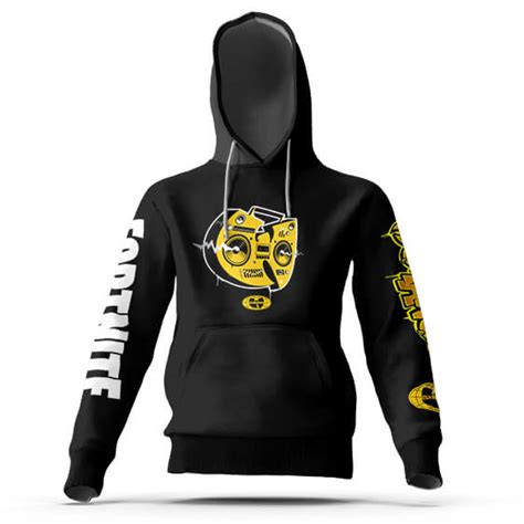 Wu Tang X Fortnite Wu Boom Box Design Hoodie