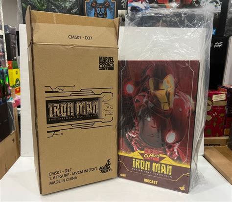 HOT TOYS CMS07D37 MARVEL COMICS IRON MAN THE ORIGINS COLLECTION 1 6TH