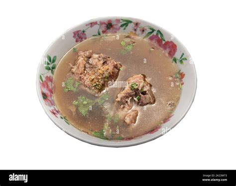 Sopa De Costilla De Cerdo O Sazonamiento De Sopa De Hueso De Cerdo Con