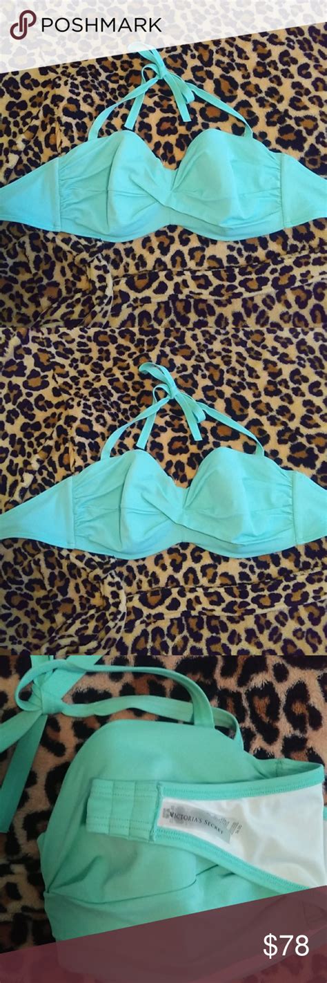 Victoria Secret Seafoam Aqua Bikini Swim Bra This Is A Beautiful