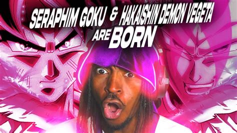 Seraphim Goku And Vegeta S New Form Are Born Reaction Dragon Ball