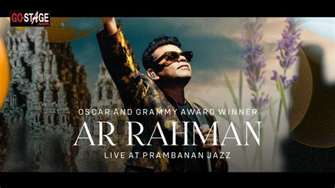 Alasan Musisi A R Rahman Tampil Eksklusif Hanya Di Prambanan Jazz Fest