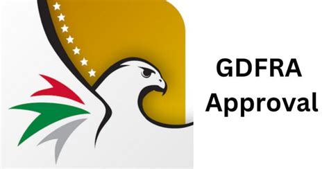 Gdrfa Approval For Dubai Requirements Guidelines Status