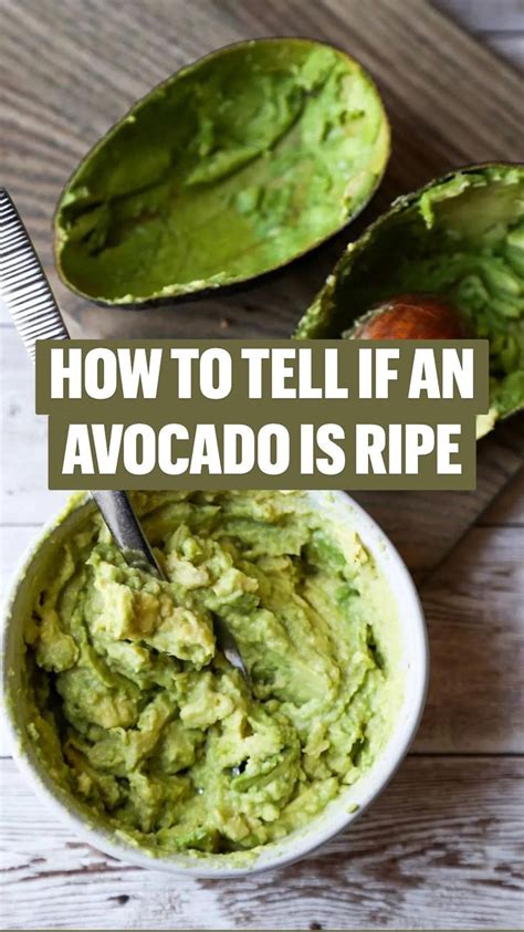 How To Tell If An Avocado Is Ripe