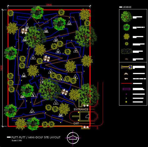 Mini Golf Floor Plan Floorplansclick