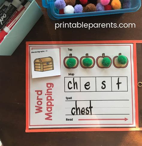 Consonant Digraphs List - Printable Parents