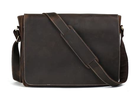 MoshiLeatherBag - Handmade Leather Bag Manufacturer — Men Leather Messenger