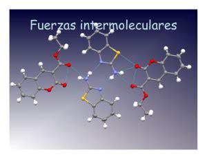 Fuerzas Intermoleculares