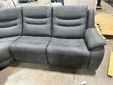 Kelsee Fabric Power Reclining Sectional With Power Headrests