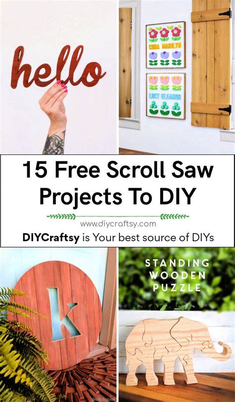 15 Free Scroll Saw Projects That Sell | Easy Scroll Saw Patterns