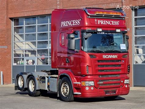 Scania R560 V8 Topline 6x2 Boogie Manual Gearbox Retarder TV Fr