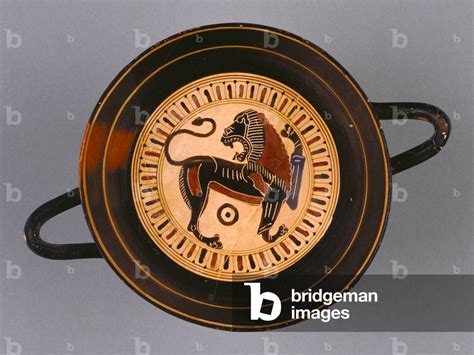 Laconian Black Figure Kylix Attributed To Hunt Painter C540 Bc