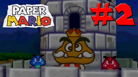 Paper Mario Walkthrough Espa Ol Part El Malvado Rey Goomba Y